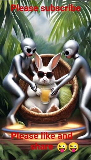 # shorts alien rabbit #funny #comedyshorts