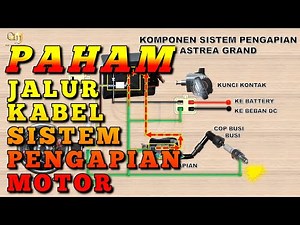 Astrea grand ignition system wiring diagram || Motorcycle Electrical 9
