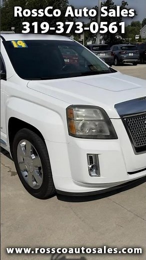 2014 GMC Terrain rosscoautosales.com