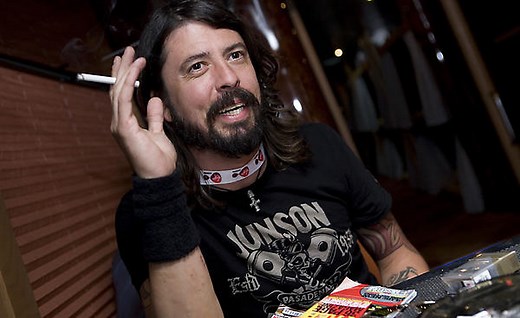 Dave Grohl was hospitalised by coffee overdose