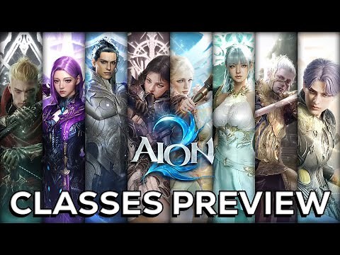 Aion 2 Final all 8 Classes Preview [4k]