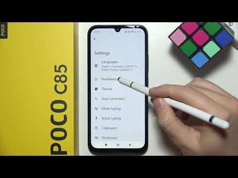 Poco C85: How to Turn On/Off Keyboard Sound