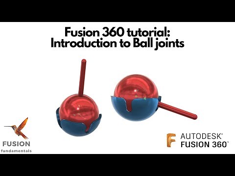 Fusion 360 Tutorial: Introduction to Ball joints