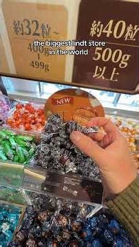 I Went To The Biggest Lindt Store In The World