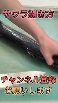 サワラ捌き方#short #shorts #new #fish #japan #howto #おすすめ #簡単 #料理 #釣り #楽しい #美味しい
