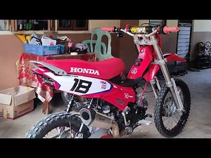 Xrm 125 Enduro Cross / Motocross Set up by Stickman Tv Rebuild
