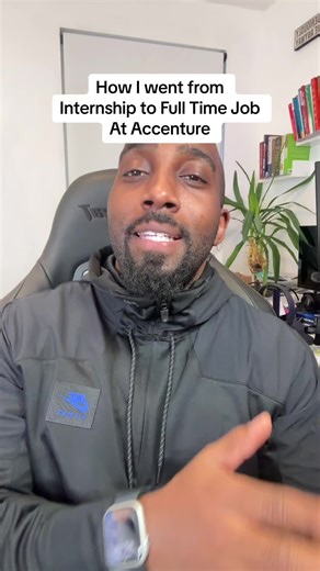 From Internship to Full-Time Employee at Accenture