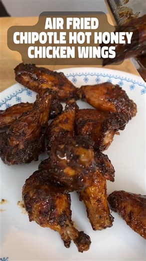 Air Fried Chipotle Hot Honey Chicken Wings: the perfect sweet-heat wing combo!🔥 | Dan-O's Seasoning