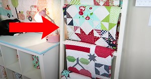 DIY Quilt Ladder