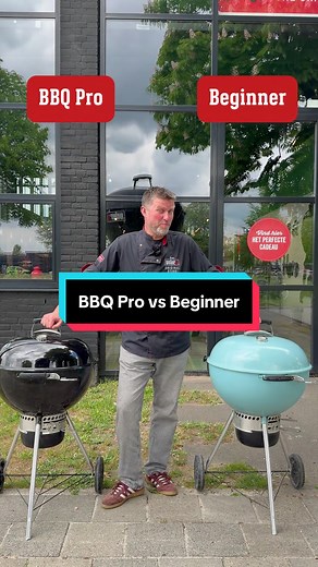 Verschillen tussen BBQ beginner en BBQ pro