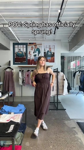 Time to hit refresh on dress season. Huffer Superstar Maddie takes us through some new in picks! All new dresses, in-store & online now!