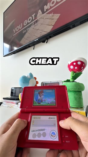 I Turned Mario Into THIS Using Cheat Codes… #nintendo #3ds #homebrew