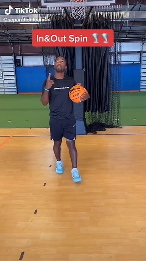 In&Out Spin Counter. #fyp #foryou #foryoupage #viral #basketball #separationteam