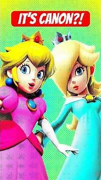 Peach and Rosalina's Mario Galaxy Movie Connection CONFIRMED CANON?