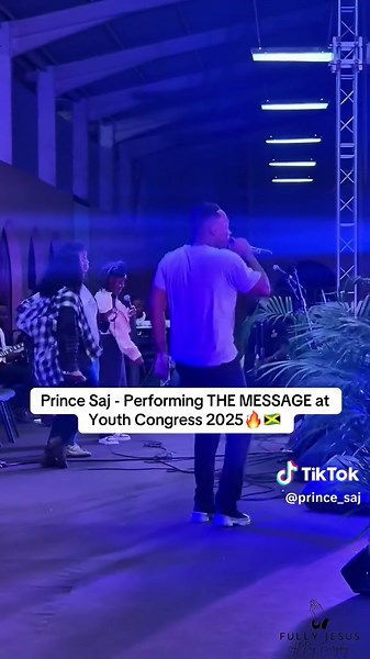 Prince Saj Delivers THE MESSAGE at Youth Congress 2025