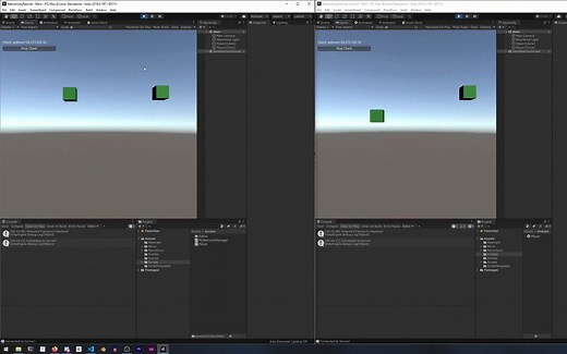 在unity中利用免费Mirror插件来制作网络多人游戏