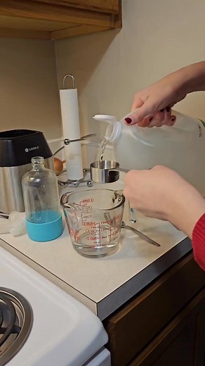 How to make Homemade Dusting Spray. It's a quick and easy concoction that holds the bar nonetheless. Home Made Dusting Spray is good for cleaning wood furniture. How to make Homemade wooden furniture cleaner. #furniture #woodfurniture #woodcleaner #amishtiktok #amishremedies #homemade #remedy | The Amish Way