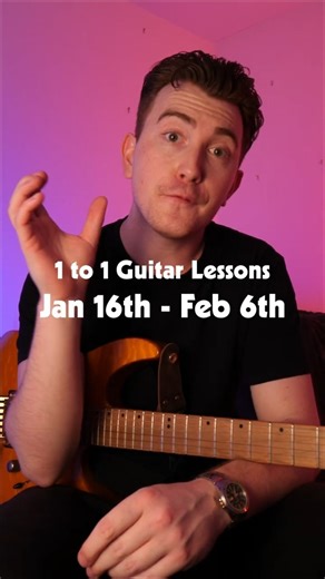 I'm Teaching Again! 1 To 1 Online Guitar Lessons Available NOW
