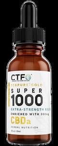 10xPure Gold Super 1000 with CBDa
