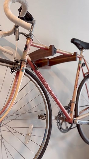 Bike hanger I designed and executed in one afternoon with @shapertools origin and studio. I really enjoyed seeing something I needed and making a solution without hesitation. Execution is by far one of my biggest stumbling blocks, and having a tool that allows me to execute a vision quickly is so helpful in the design process. | Sawdust Woman