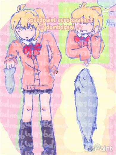 akita neru my sweetie #akitaneru #triplebaka #vocaloid #fanloid #fanart #drawing #speedpaint