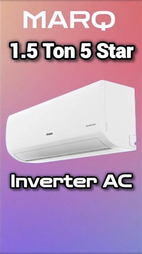 ❄️ MarQ 1.5 Ton 5 Star AC 2026 Review | Best Energy Saving AC? #splitac #ac #tech #shorts