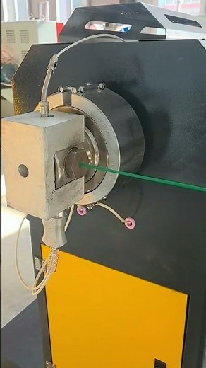 Plastic Extruder PVC Coated Wire Production Procedure #pvccoatingmachine #plasticextrudermachine