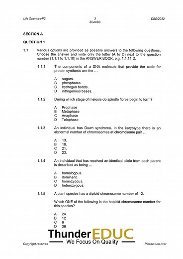Life Sciences Grade 12: Exploring Key Concepts