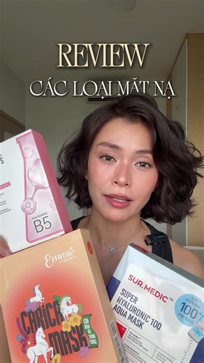 Review mặt nạ… bạn thích loại nào nhất ? Cmt ở dưới cho mình biết với nha #MauThuy #skincare #routine #matna