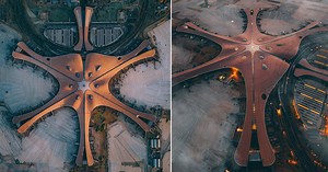 zaha hadid architects' daxing airport with the world's largest terminal opens in beijing