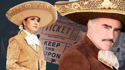 Vicente Fernández y Ana Gabriel cantaron a DUETO en concierto INÉDITO con mariachi | VIDEO