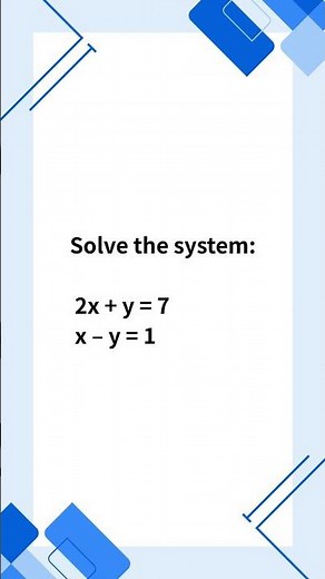 SAT Math — Systems of Equations