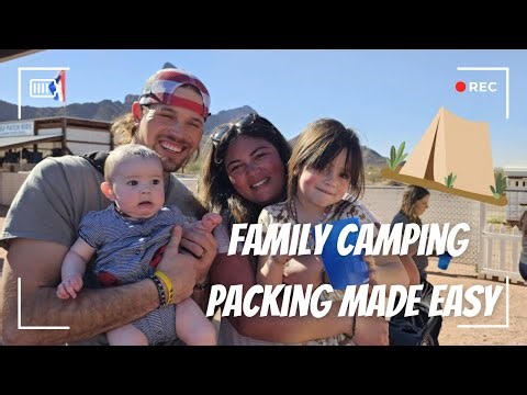 Ultimate Family Camping Packing Guide | 4-Day Trip with Kids & Baby Essentials
