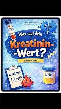 Kreatinin einfach erklärt – Nierenfunktion richtig einschätzen