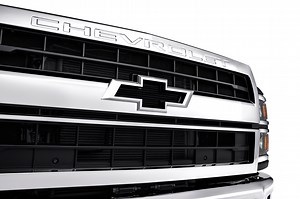 Here's Why Chevrolet Silverado Medium-Duty Trucks Get the Camaro's Flowtie