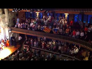 PALAU de la MÚSICA CATALANA ELS SEGADORS