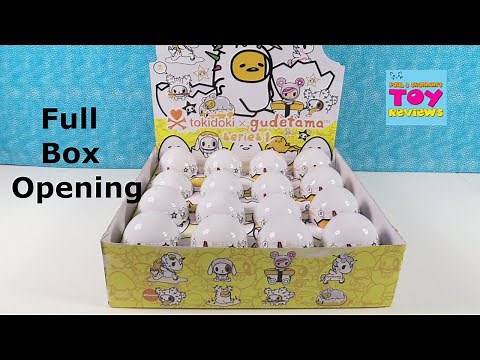 Tokidoki x Gudetama Series 1 Blind Bag Figure Unboxing Review | PSToyReviews