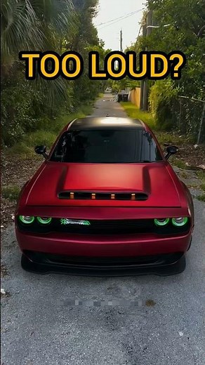 USA's Loudest Hellcat? 🇺🇸🔊#Hellcat #V8Sound #AmericanMuscle