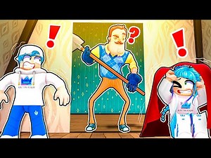 Hello Neighbor Act 1 Walkthrough! Don't Get Caught!