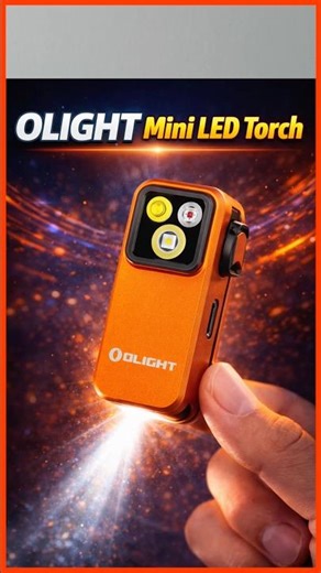 OLIGHT Oclip Pro Mini LED Torch 🔦 500 Lumens USB-C Rechargeable Clip #EDCgear #olightworld