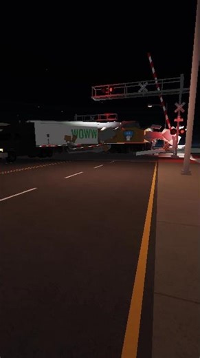 train Hits semi-Truck Roblox CSX Fairport