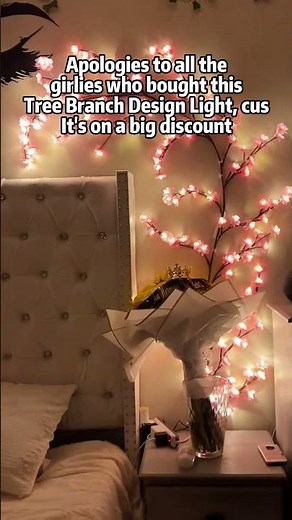Elegant led tree branch lights for your space #led #lights #office