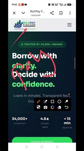 RichpayFinCop Loan App 😱 | Real or Fake? | Honest Review 2026 #shorts