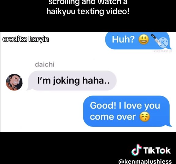 Haikyuu Texting Story: Fun Challenges and Cute Pranks