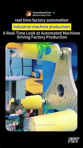 A Real-Time Look at Automated Machines Driving Factory Production