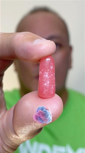 👂ASMR MIKE AND IKE THRILL RIDE MIX CANDY COTTON CANDY CRAZE FLAVOR EATING SOUNDS👂#shorts #asmr