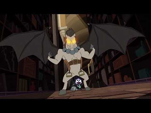 Ducktales 2021 Finale - Manny transforms (Gargoyles Reference)