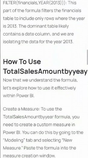 Calculate Yearly Sales Using DAX Functions In Power Bi