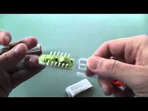 hexbug nano glow in the dark - unboxing + test