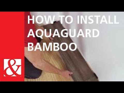 How To Install AquaGuard Bamboo Flooring